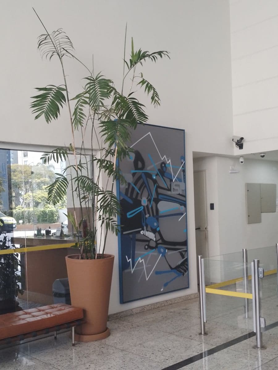 Hall de edifício comercial, São Paulo